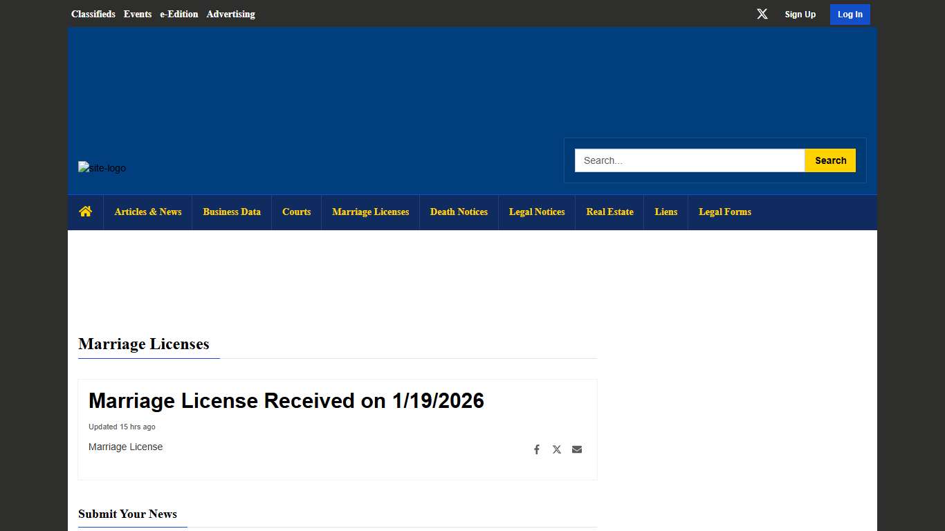 Marriage Licenses | toledolegalnews.com